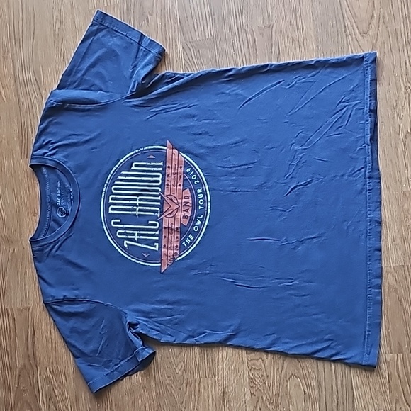 Zac Brown Band Short Sleeve Concert T-Shirt 2019 The Owl Tour Size Large - Picture 3 of 9